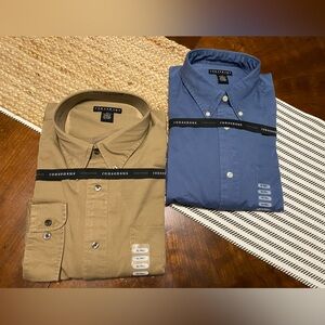 NWT Men’s Button Up Shirt Lot of 2